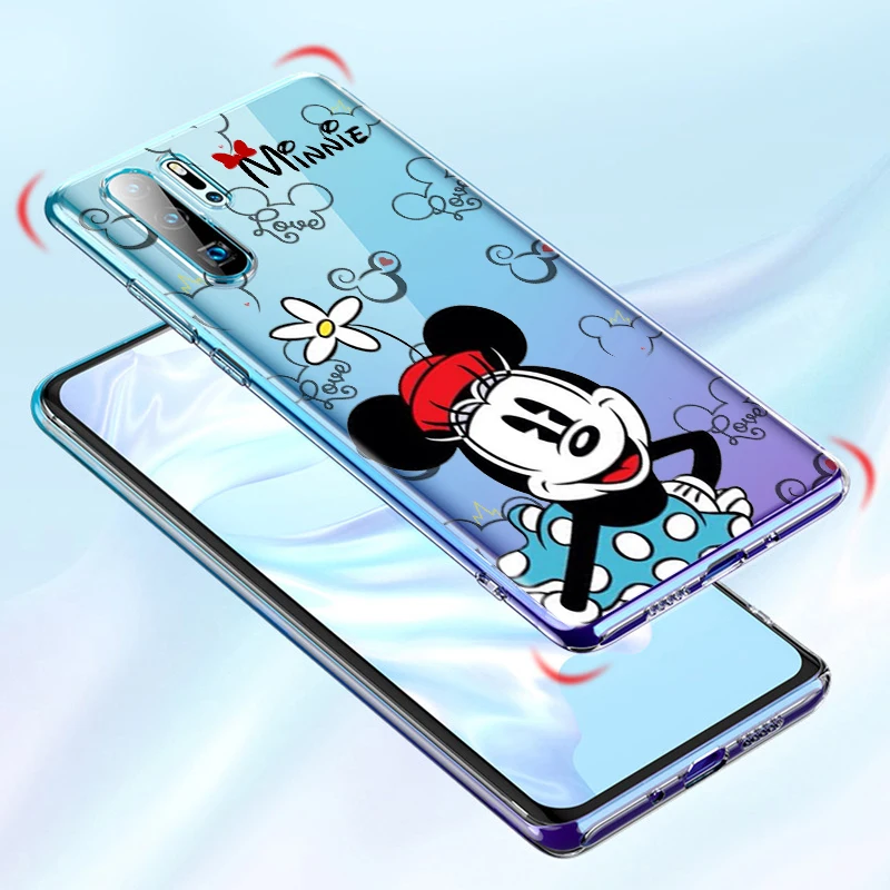 Capa transparente de telefone Disney Pato Donald para Huawei P50 P40 P30 P20 Lite P Smart Z Pro Plus 2019 2021