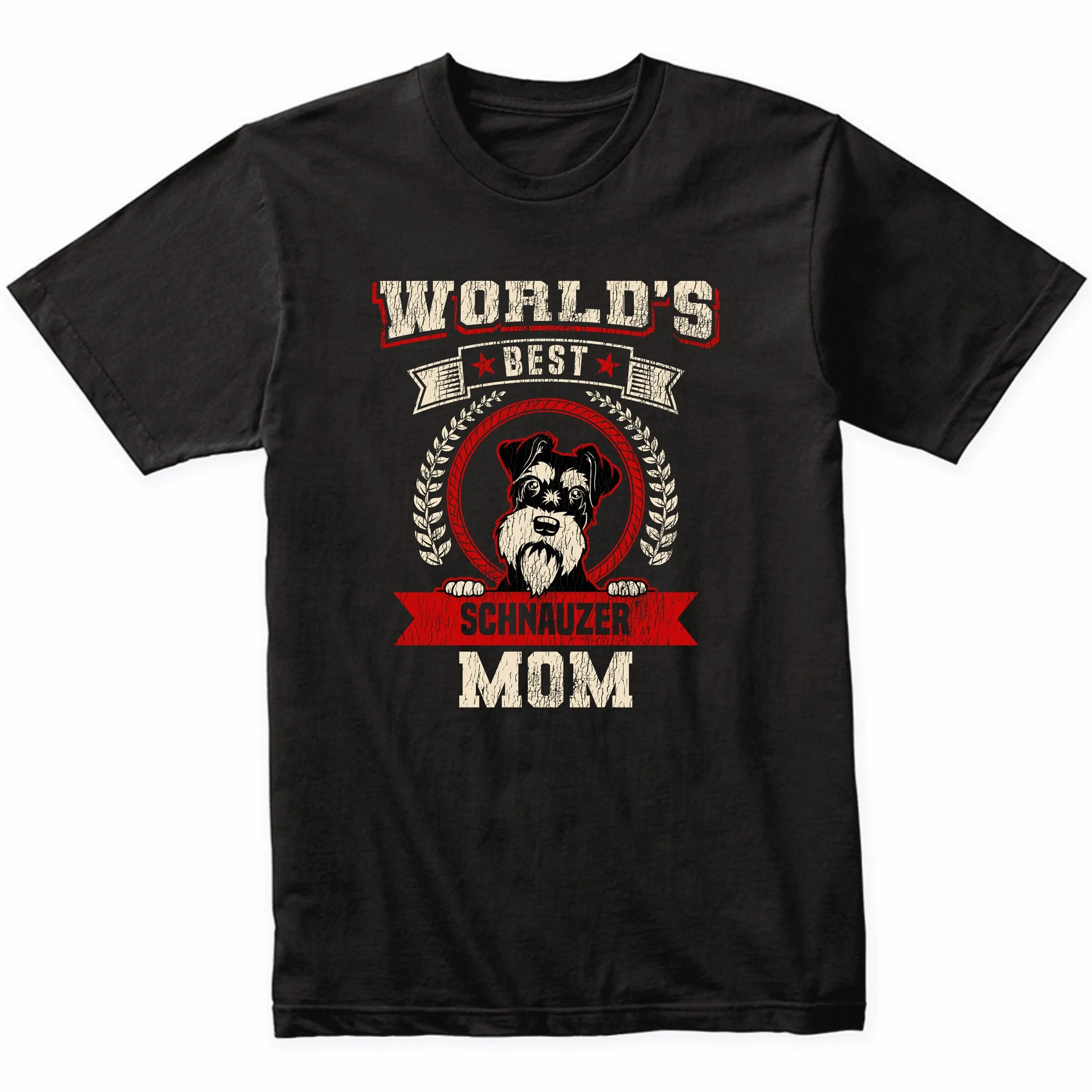 World'S Best Schnauzer Mom Dog Breed T Shirt