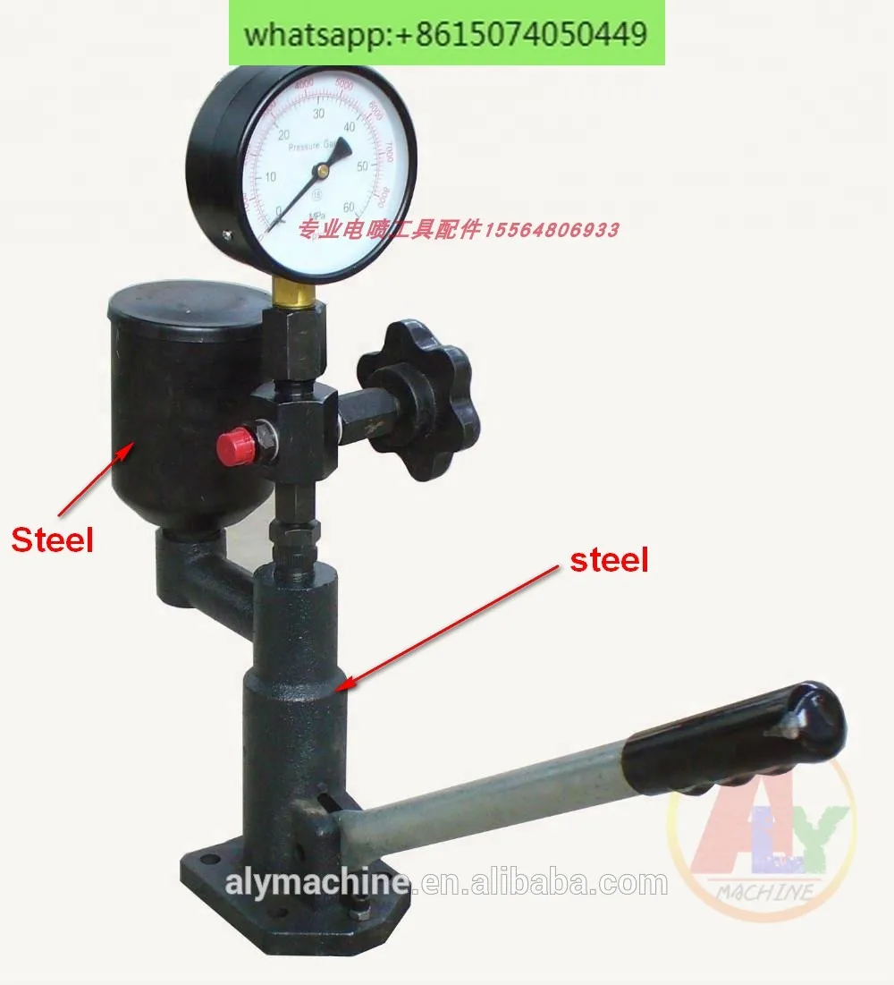 PS400A-II Euro Three Common Rail EFI Injector Calibrator Injector Testing Equipment Cast iron base