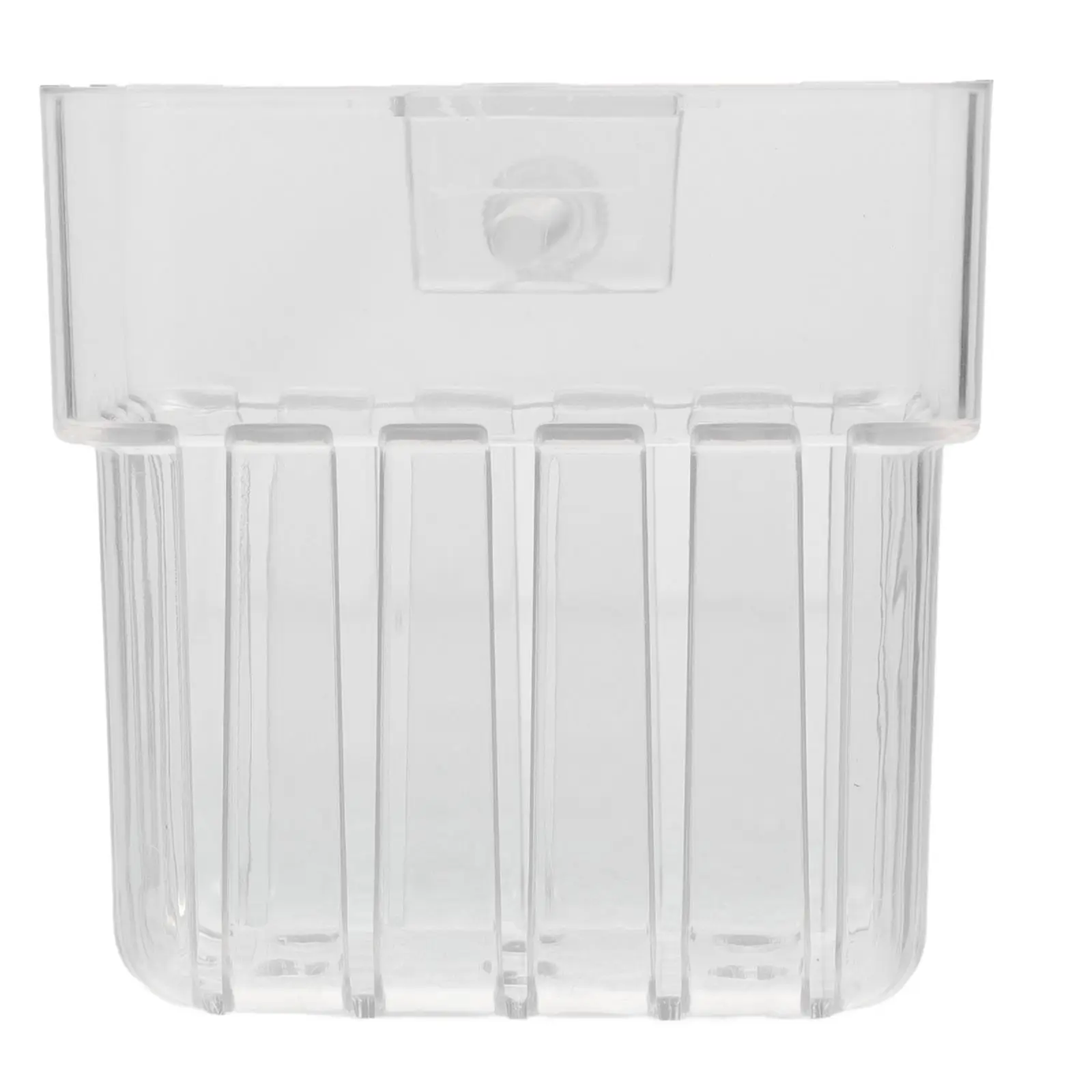 Hydroponic Plant Basket Aquarium Planter Clear Holder Fish Tank Rack Aquatic Decor Wall Mounted ABS Easy Install Household Pet