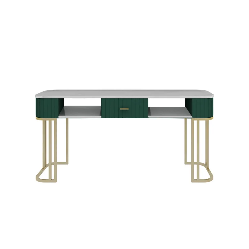 

Nordic Nail Art Table and Chair Set Nail Art Shop Decoration Marble