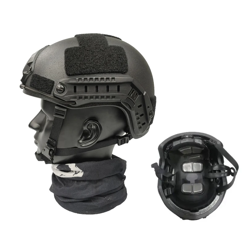 casco-tattico-fast-kevlar-imbottitura-flottante-sospesa--protezione-di-alta-qualita-per-caccia-e-uso-tattico