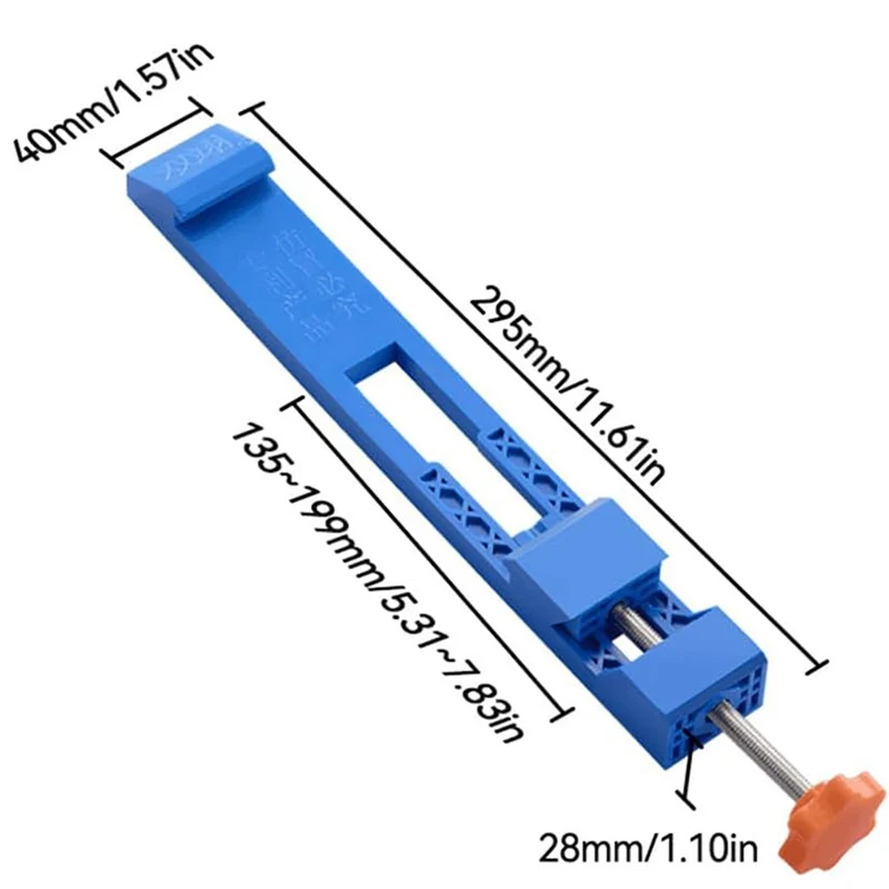 Adjustable Cutting Machine Base Guide Electric Circular Saw Milling Positioning Clamp Quick Fix Jig Positioning Back Board Clip