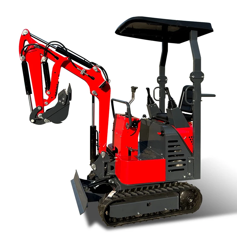 Customized Mini 1.0 Ton Excavator with EPA Engine for Farm & Garden Use Crawler Digger Design