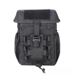 MOLLE Kit multifuncional para caminhadas ao ar livre, bicicleta garrafa de água pendurada saco, Medical EDC diversos saco, 1000D