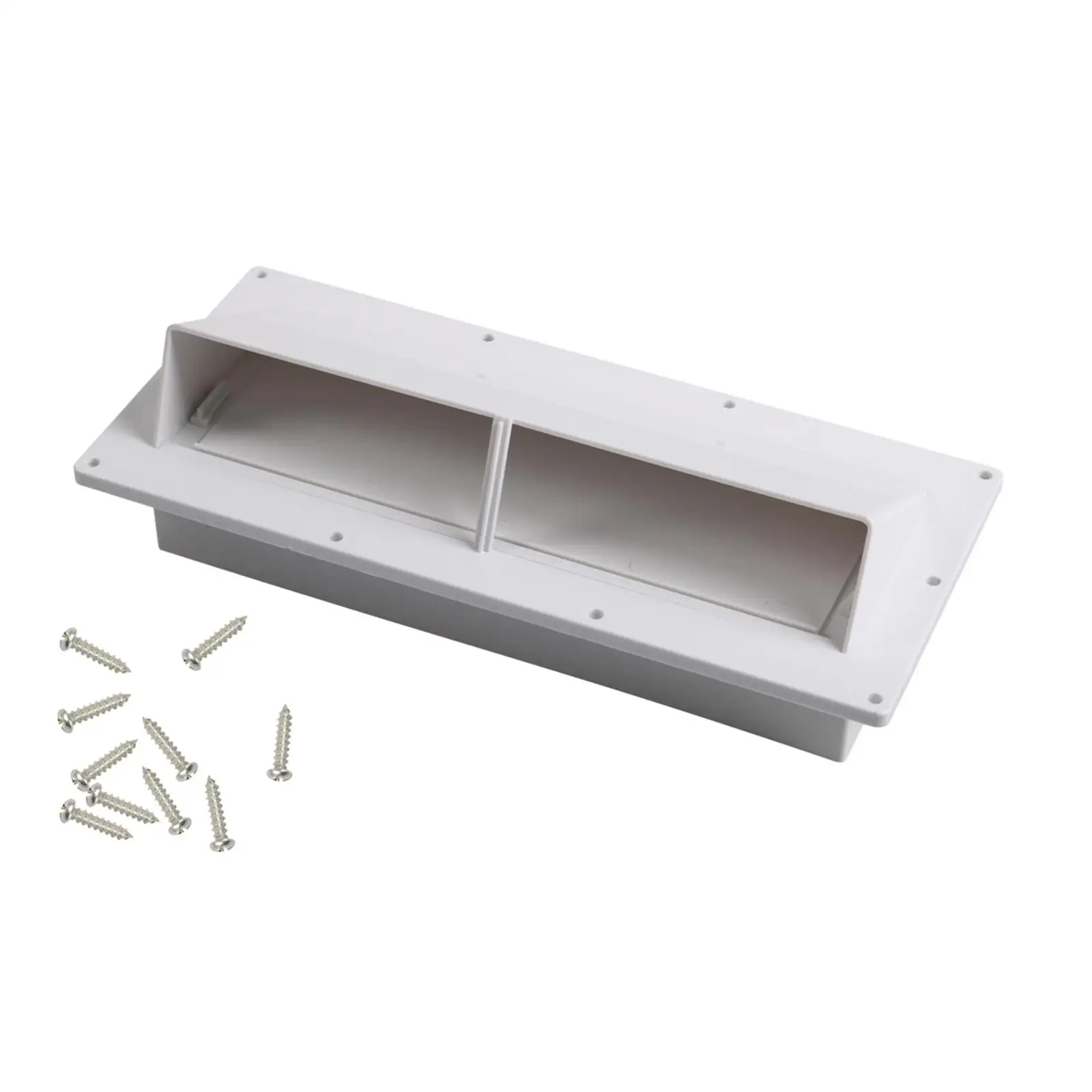 RV Range Hood Vent Cover Kitchen Vent Cover White for Trailer Camper