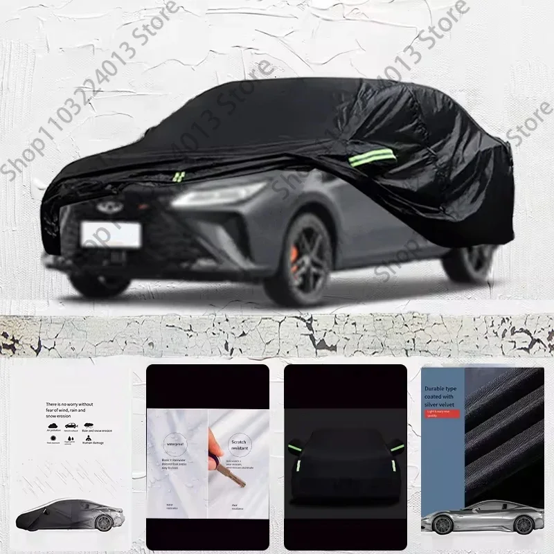 For Chery Arrizo 5 gt Exterior Car Cover Outdoor Protection Full Car Covers Waterproof Sunshade Anti UV Snow Cover Car cover