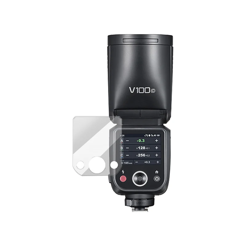 Godox Film en verre trempé pour Godox X3 V1 Pro Trigger V1 V850III V860III TT685II V860II V850II TT600 V350 TT350 caméra Flash L