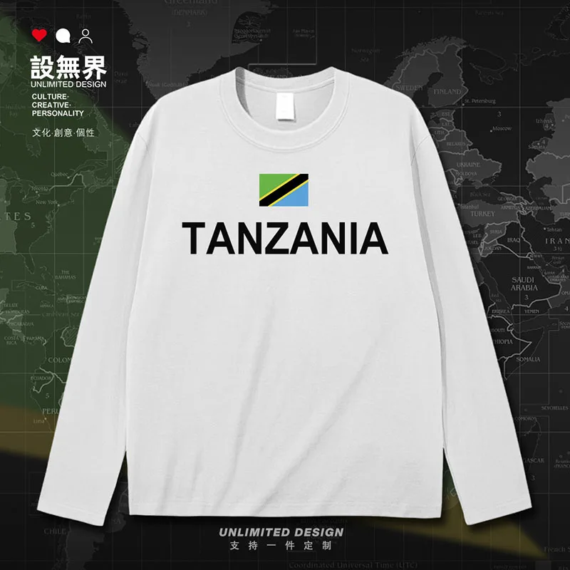 Tanzania Tanzanian TZA mens t shirt men's white sporting t shirt for men shirts tops streetwear tees gyms new summer clothes