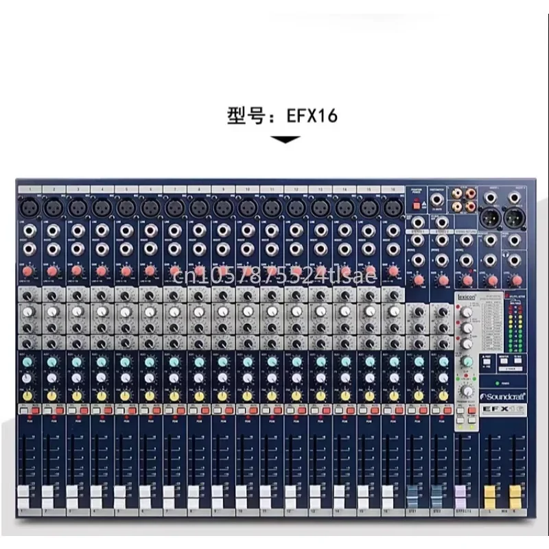 Professional Stage Performance Conference Mixer Soundcraft Sound Art Efx8 Efx12 Efx16 Efx20 Road