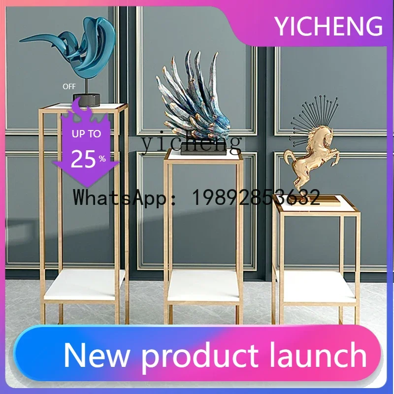 X1 Nordic light luxury flower rack wrought iron floor indoor dill flower pot rack living room simple modern plant rack