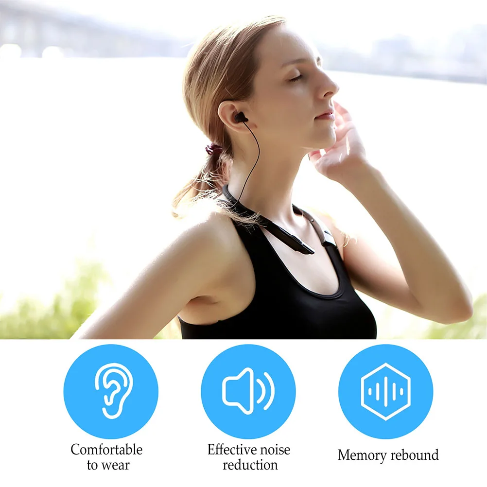 

12 Pcs Ear Phones Earplugs Bud Replacement Tips Earbud Cover Buds Earphone Pads Black Covers Alternative Caps