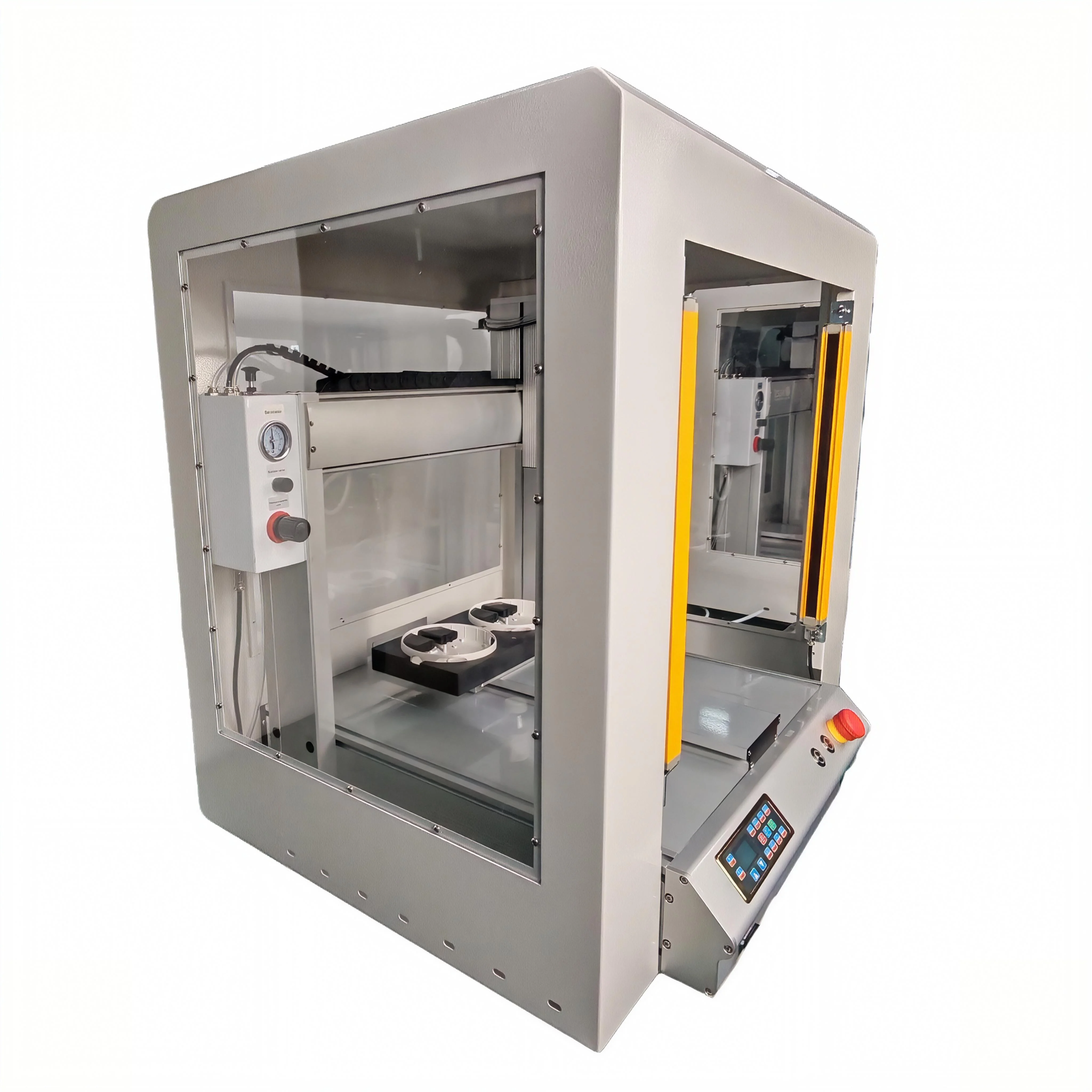 3 Axis Electric Automatic Dispensing Machine With Gear-Driven High-Accuracy Hot Melt Cold Glue Protective Cover Security Grating