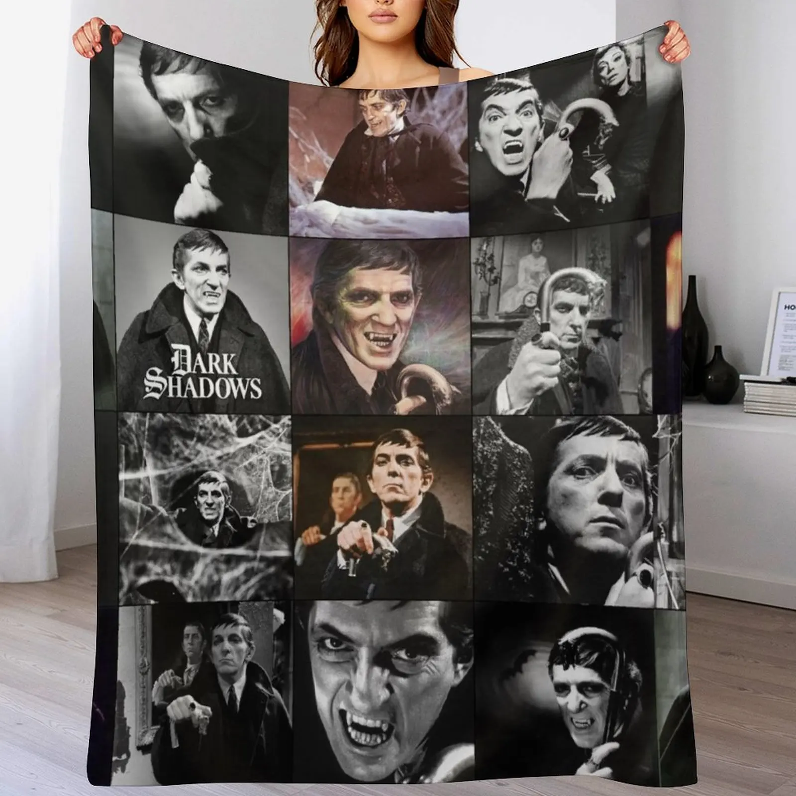 

Dark Shadows TV Show Photo Collage Throw Blanket Hairys Sleeping Bag Thermal Blankets