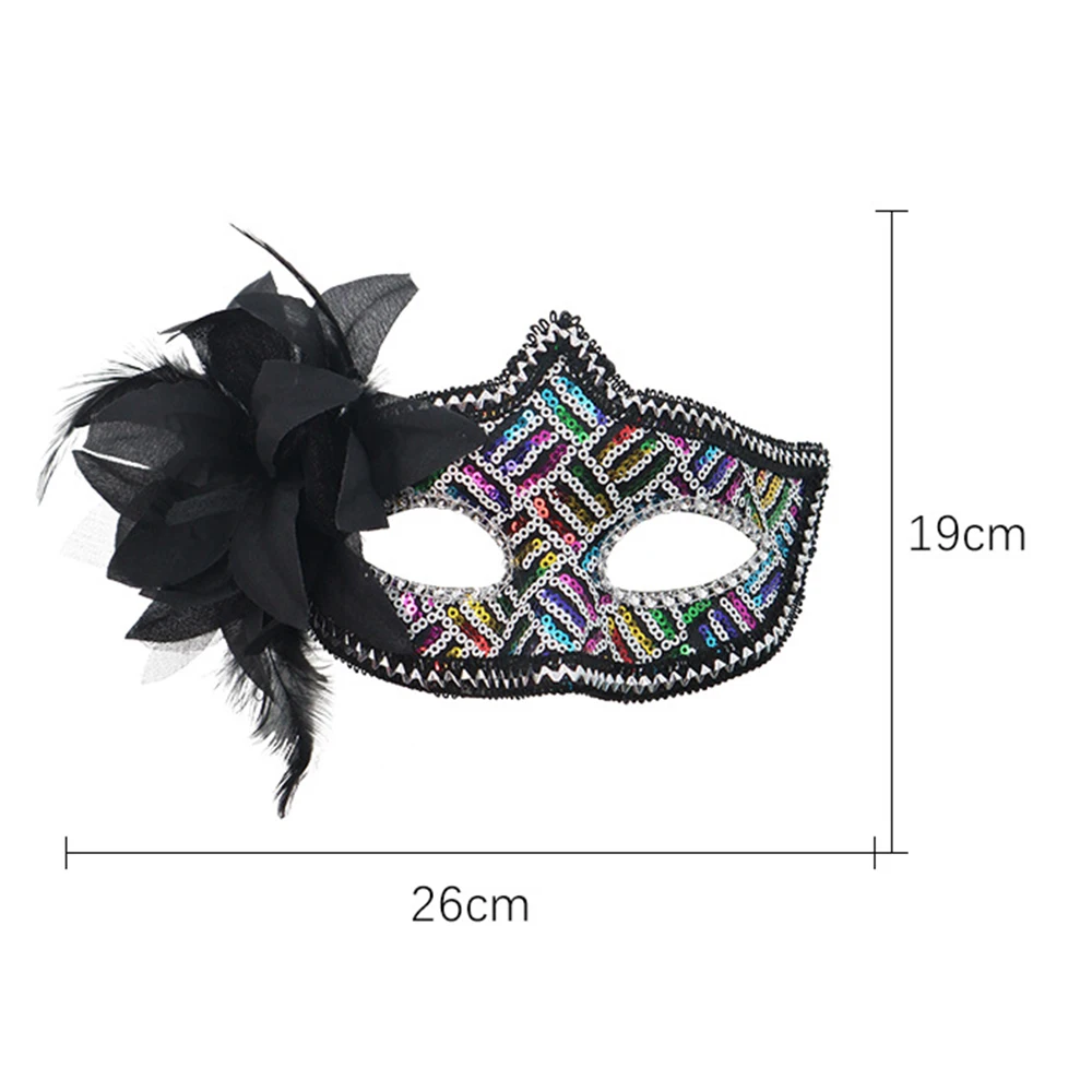 Masque facial de mascarade en dentelle creuse pour femmes, fleur Sexy, accessoires de fête de bal, Costume d'halloween, masque pour les yeux en boîte de nuit