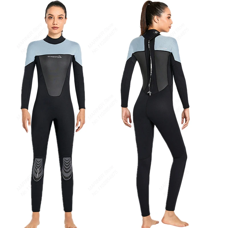 

3MM Neoprene Wetsuit Women Scuba Diving Snorkeling Men Wetsuits High Quality Suit Diving Suit Surfing One-piece Swimsuit Wetsuit