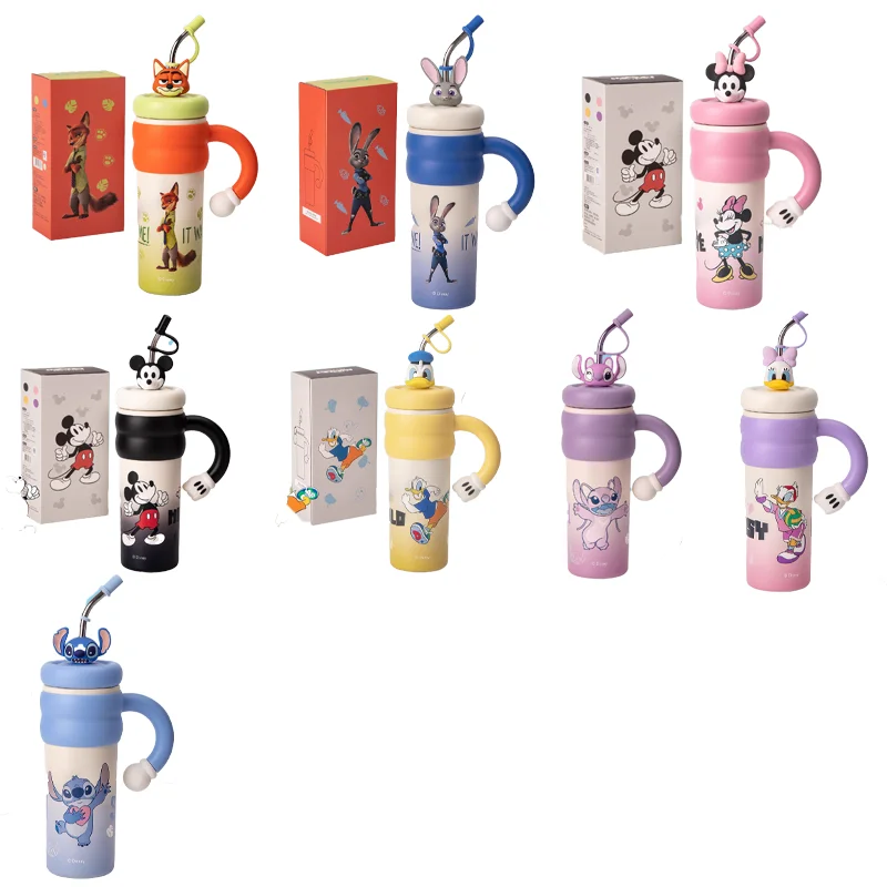 

850 мл Совместная вакуумная чашка Disney Ice King, большая емкость, нержавеющая сталь, новый стиль 2025 года, подходит для детей и взрослых