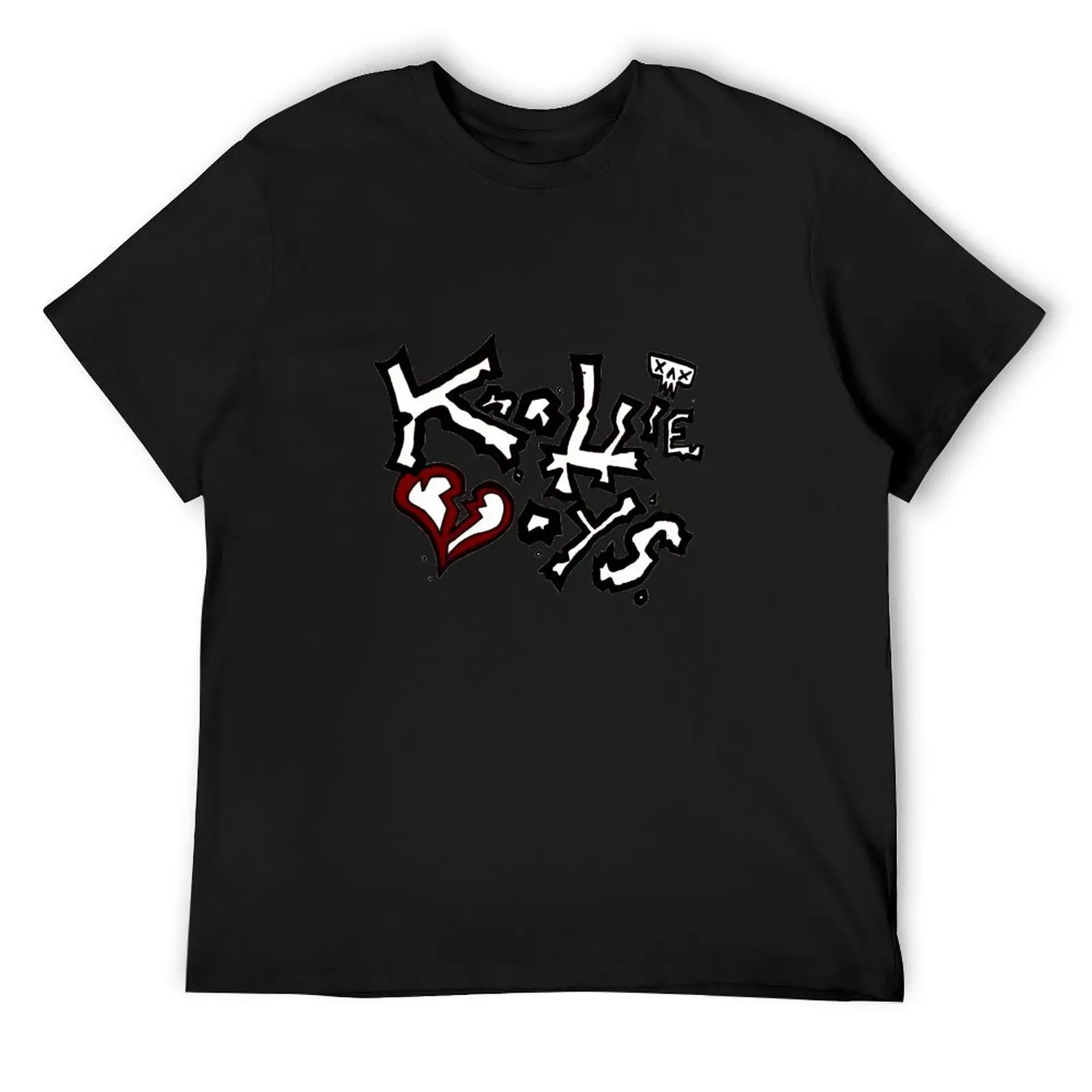 Knottie Boys Logo (un glitched) T-Shirt anime aesthetic clothes custom t shirt black t-shirts for men