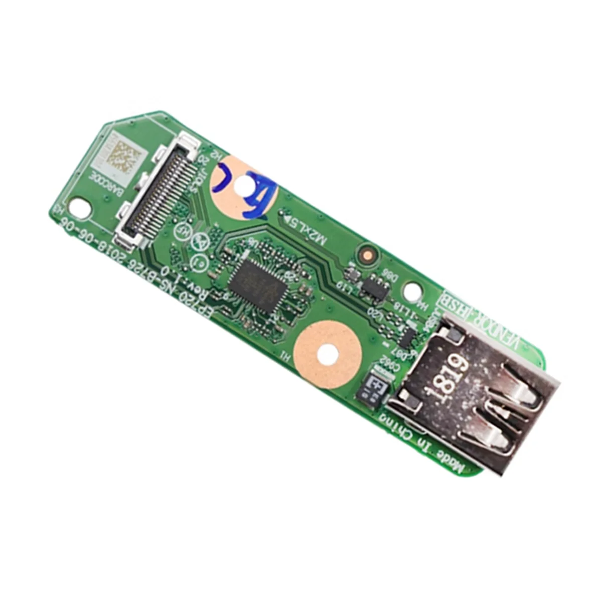 A07I Laptop USB 3.0 Board USB 3.0 Board Links voor P72 01HY719 NS-B726 Links