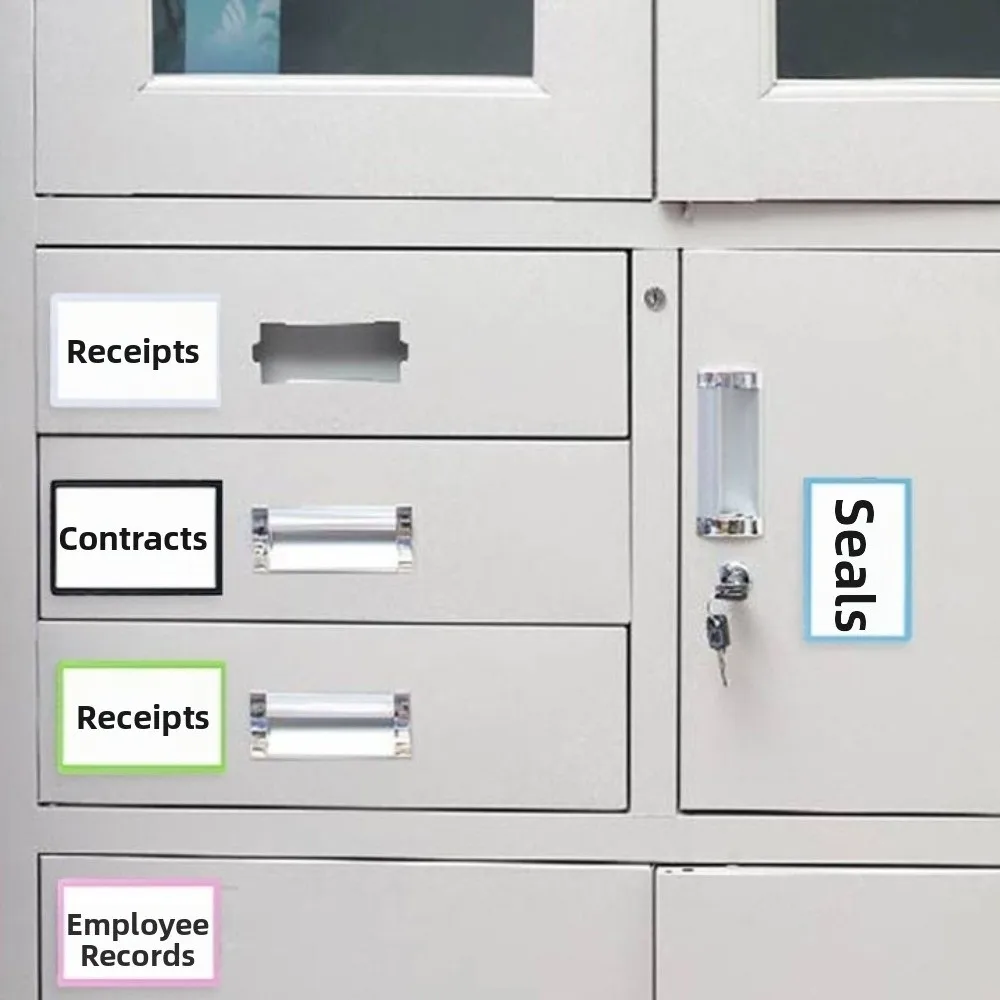 

5pcs 3-Inch Magnetic Photo Frames Plastic Reusable Mini Photo Frames Decorative Colorful Magnetic Note Holder Refrigerator Decor