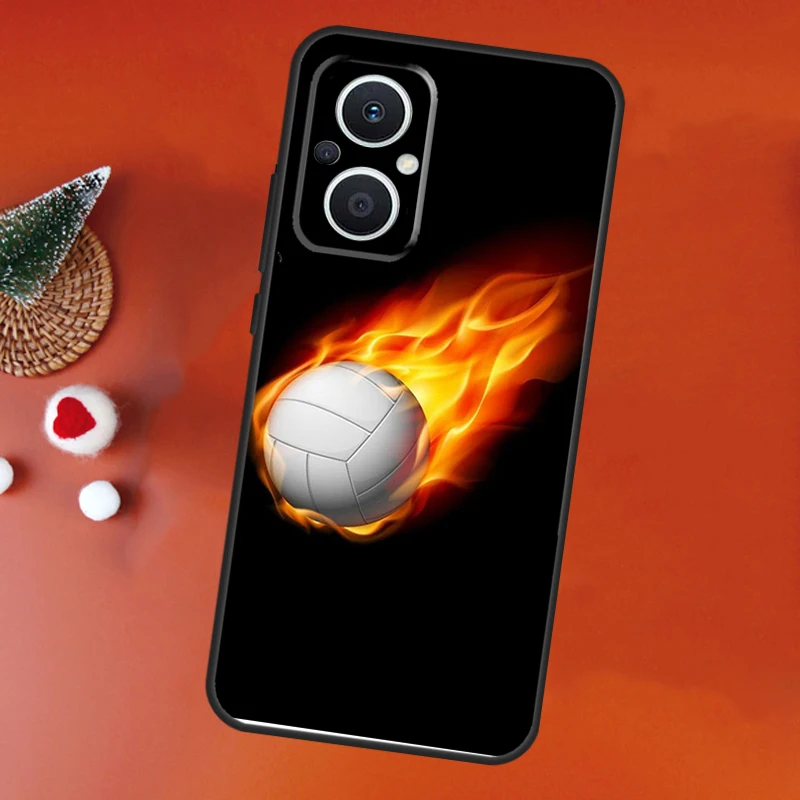 Volleyball Sport Fall für Oppo Reno 10 8 7 4 5 6 Lite 2z 4z 5z Oppo finden x5 x6 Pro x2 x3 Lite Neo Rückseite