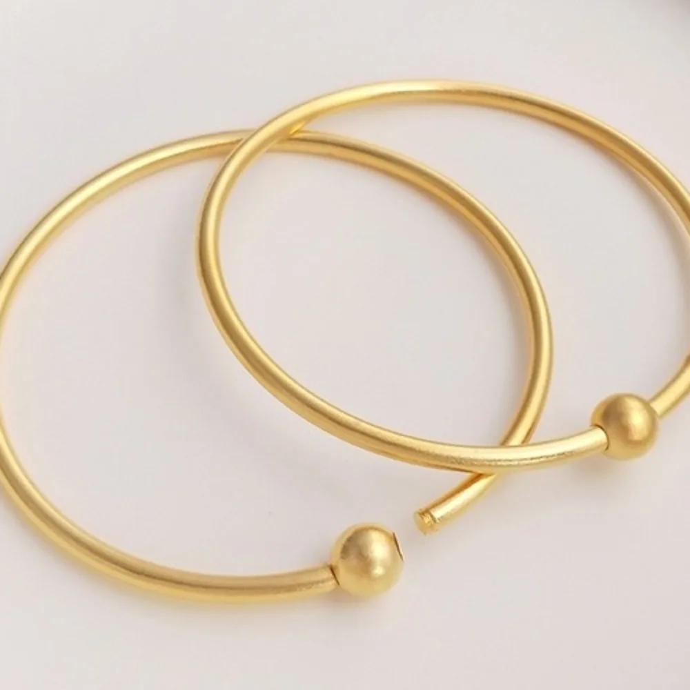 

Вьетнамский сильный песок, золотой открывающийся винт, универсальный браслет, сделай сам, веревка с большим отверстием, подвеска из бисера, древние браслеты