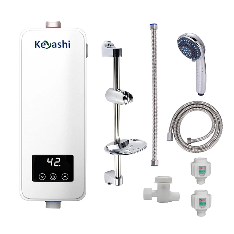 Cheap 220v 50hz 3.5kw Mini Small Tankless Instant Electric Water Heater for Kitchen