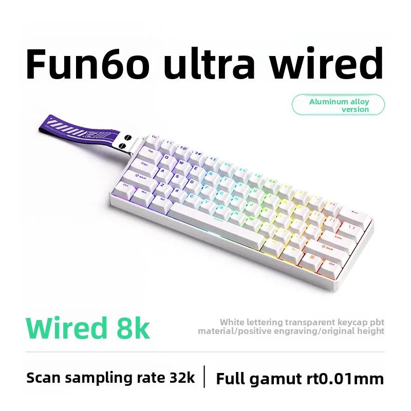 Monsgeek FUN60 ゲーミングマウス 26K DPI USB オプティカル