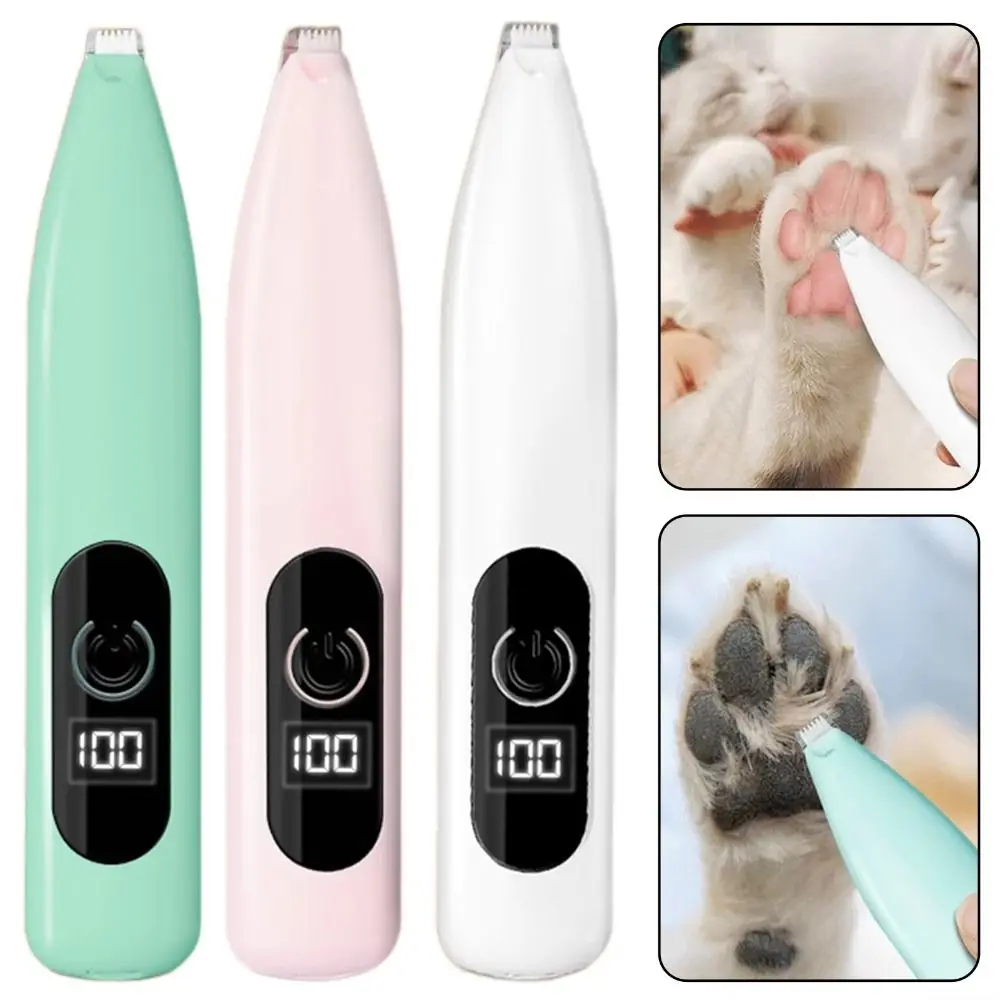 Quiet Operation Dog Paw Trimmers For Small Areas DIY Maintenance Dog Grooming Kit Small Size Pet Grooming Tool Home Grooming