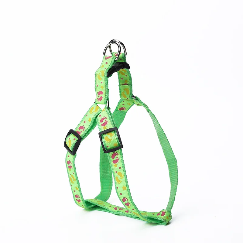 Pet Traction Wholesale Printing Chest Strap Cat Traction Belt Woven Dog Leash Dog Rope Pet Hand Holding Rope