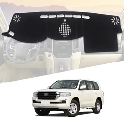 Dashboard Cover Pad for Toyota Land Cruiser LC200 2016 - 2021 Dash Mat Dashmat Accessories Sunshade Protective Carpet