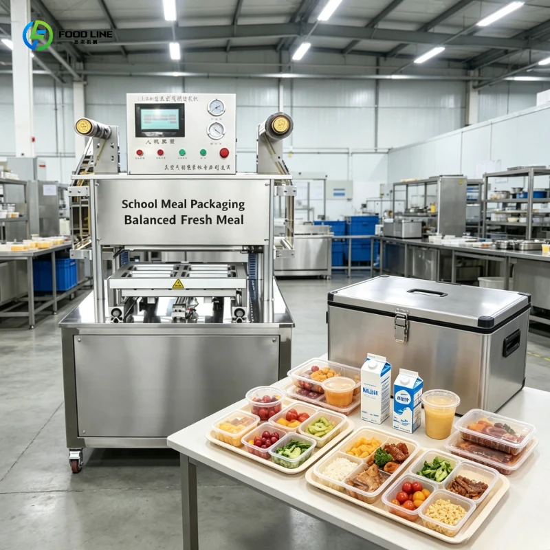FL Automatic Modified Atmosphere Freshness Packing Unit, Vacuum Sealer for Deli Counter, Heavy Duty System with Film Roll