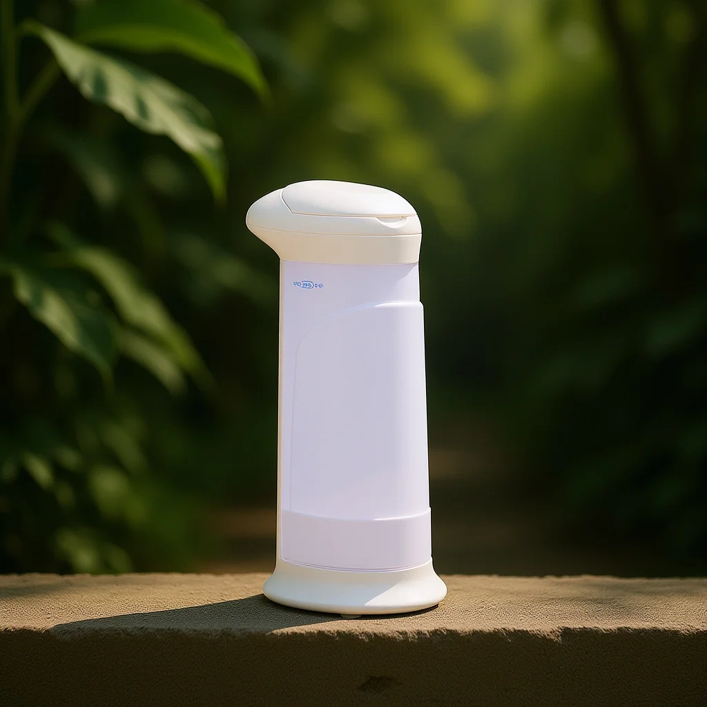 

19.5x9.3cm Smart Motion Sensor Soap Dispenser Automatic Liquid Dispenser for Shower Gel Hand Wash Shampoo White