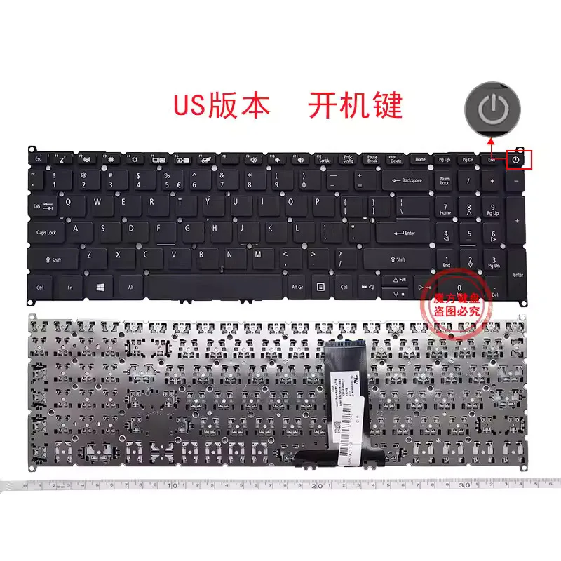 US Laptop Keyboard for ACER Nitro 5 Spin NP515-51 NP515-51-56DL NP515-51-80XS