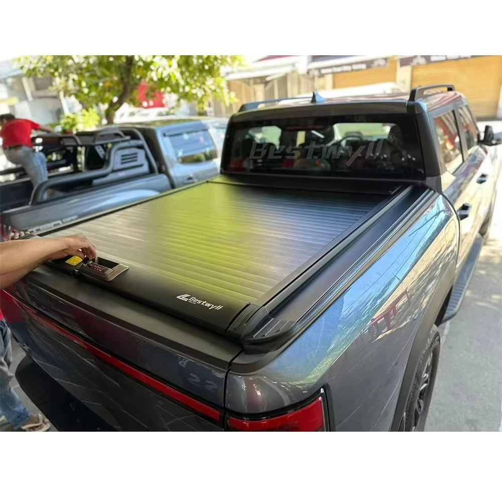Aluminum Truck Shutter for Shark 6 Retractable Truck Bed Cover Manual Pickup Roller Lid K140