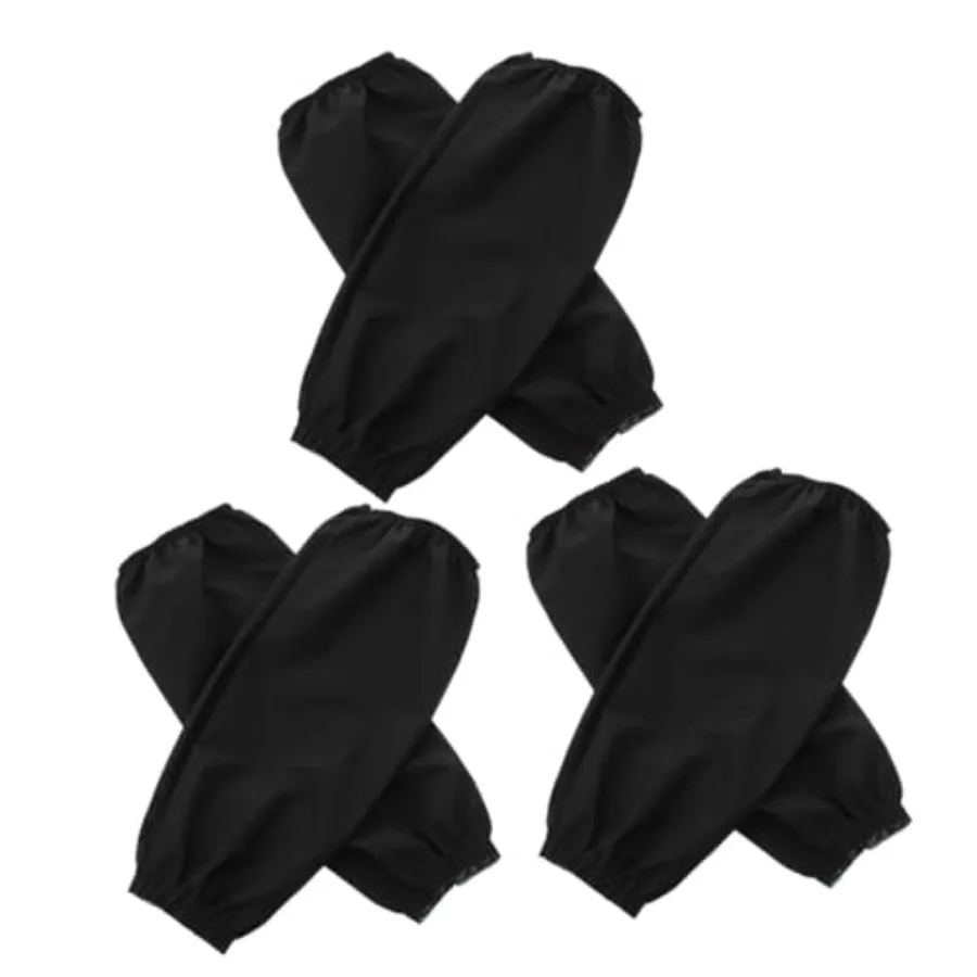 

3 Pairs Oil Long Arm Sleeve Covers Oversleeves for Cooking Kitchen Cleaning Household Gardening Protection