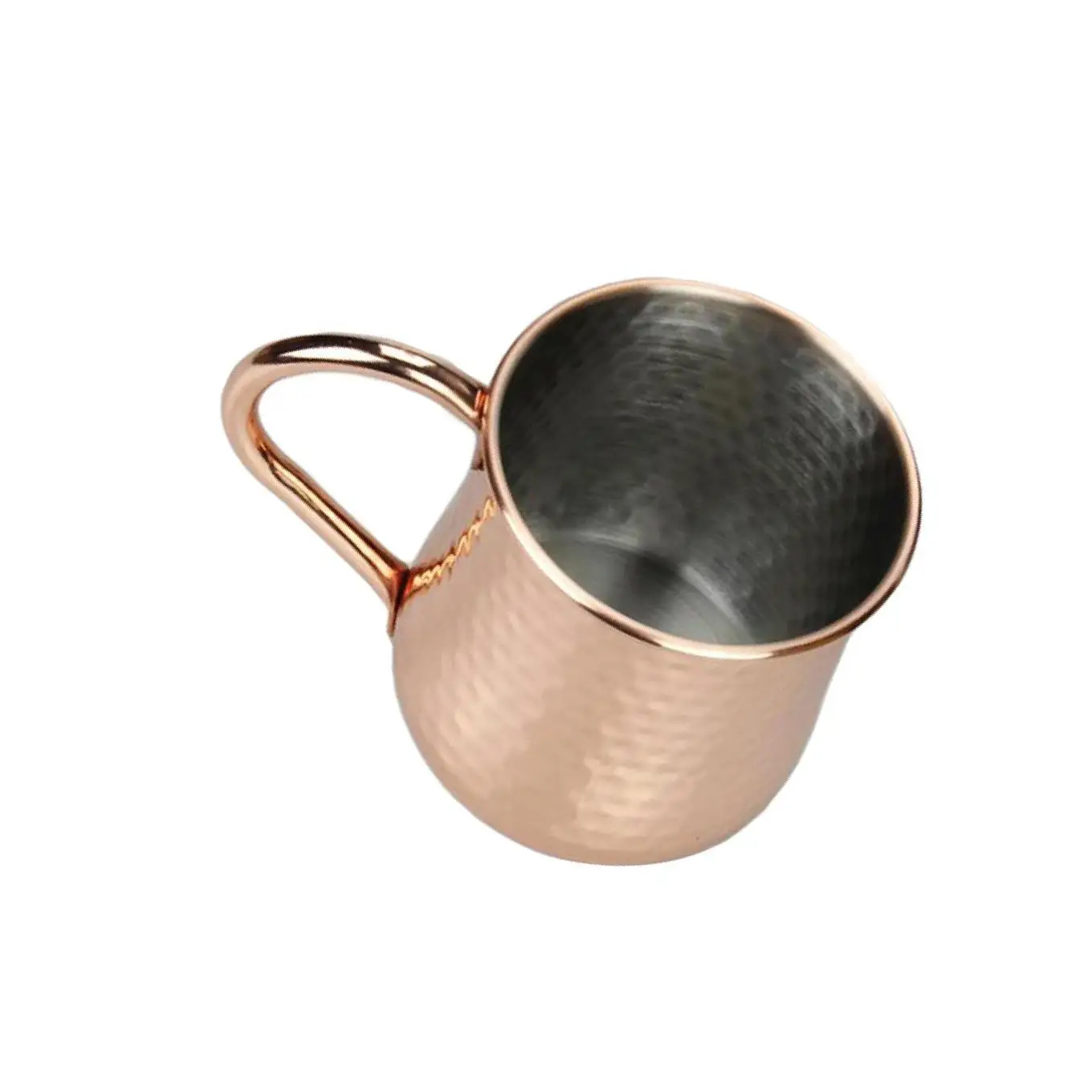 أكواب بغل موسكو من الفولاذ المقاوم للصدأ ، كوب مبرمج مطروق ، هدية مصنوعة يدويًا ، من من من من من الفولاذ المقاوم للصدأ