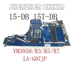 YOURUI For HP 15T-DB 15-DB 15-DX Laptop Motherboard with YM3050/R3/R5/R7 CPU FPP55 LA-G07JP mainboard full test