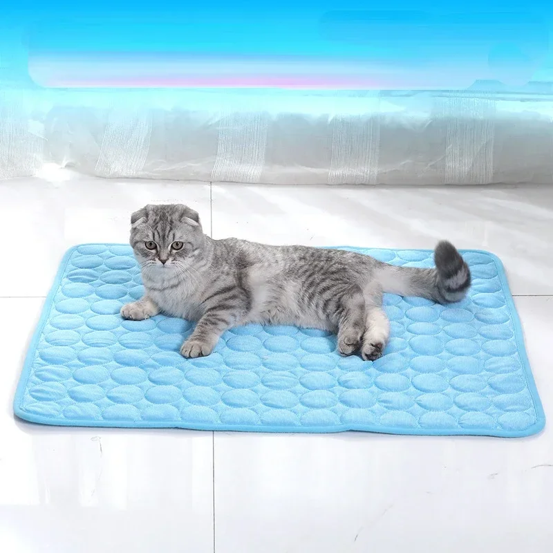 

Dog Cooling Mat Summer Pad Pet Mat Bed for Dogs Cat Blanket Sofa Breathable Summer Washable Pet Supplies Accessories