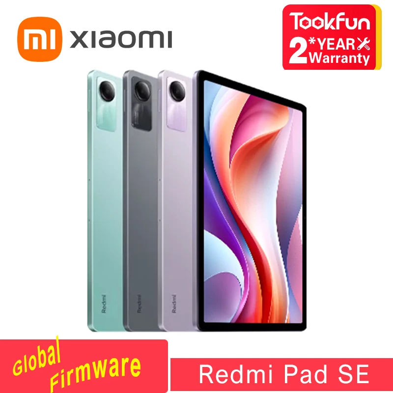 Планшет Xiaomi Redmi Pad SE, 11 дюймов, 90 Гц, 8000 мАч