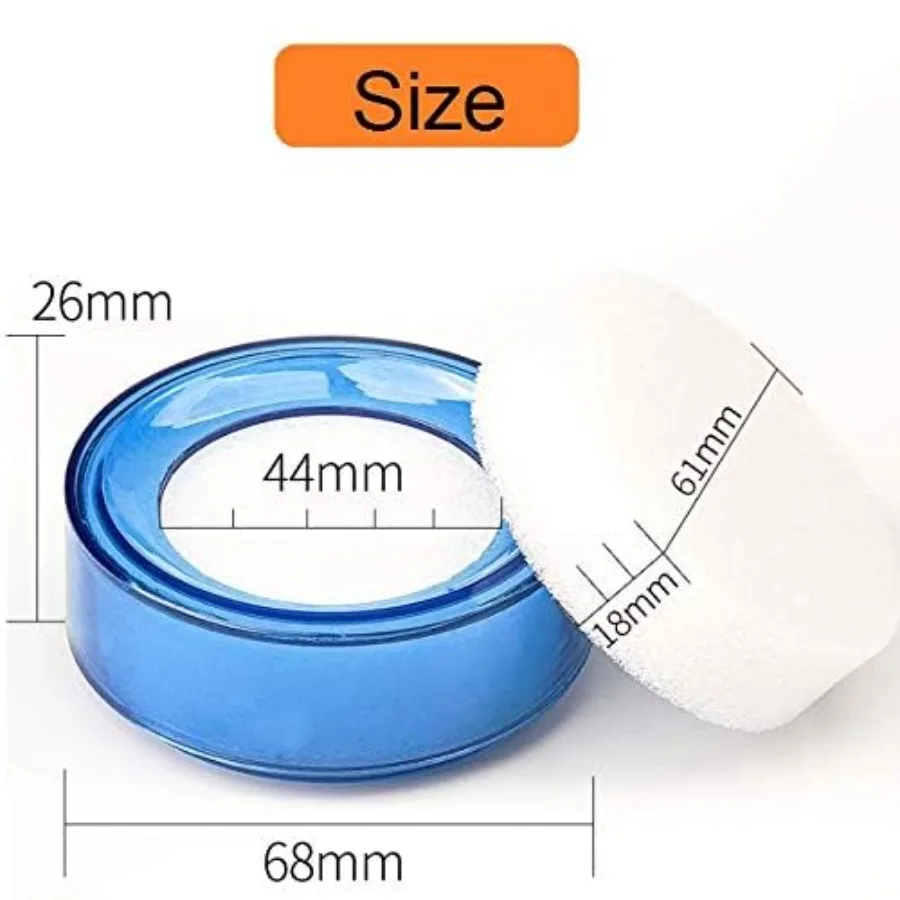 1 Piece Finger Wet Sponge for Money Cashier Bank Counting Papers Dollar Bills Documents Random Color view 3