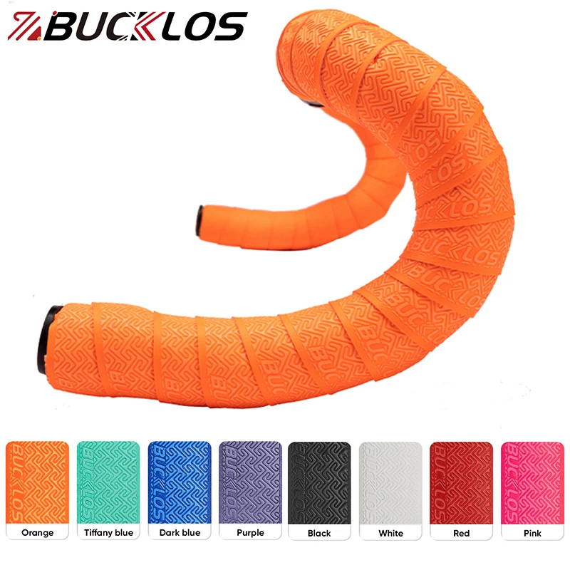 BUCKLOS Bicycle Handlebar Tape Non-Slip Gravel Bike Handlebar Belt Wear-Resistant Cycling Drop Bar Strap Road Bike Tape