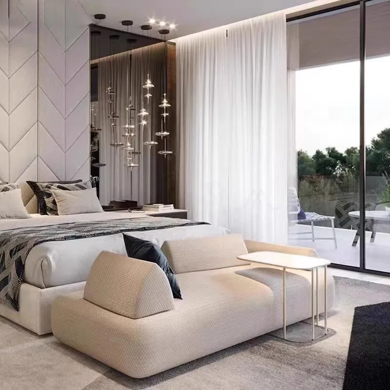 الألواح الأمامية الفاخرة في الهواء الطلق أريكة الحديثة مصمم صالة واحدة غرفة المعيشة الأرائك المدخل متعددة الوظائف أثاث الفندق موبليس #2