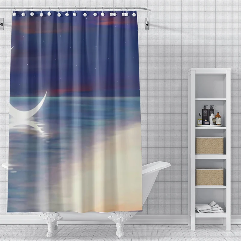 Home shower curtains for bathroom waterproof fabric bathroom Curtains Anime animal style modern shower curtain 180x200 90x180