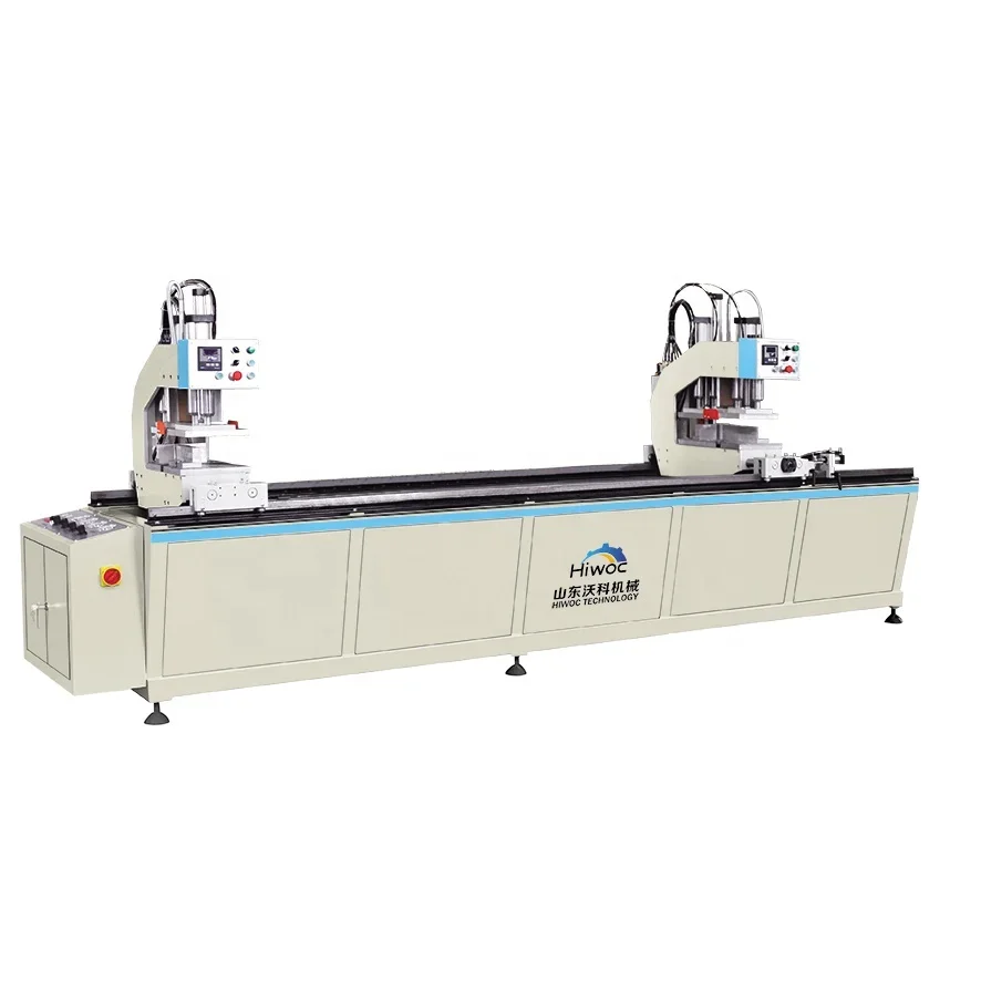 2024 Double Head Seam Welding Machine For Pvc Upvc Window Frame Door Double Head Welder Machine/upvc Window Door Welder