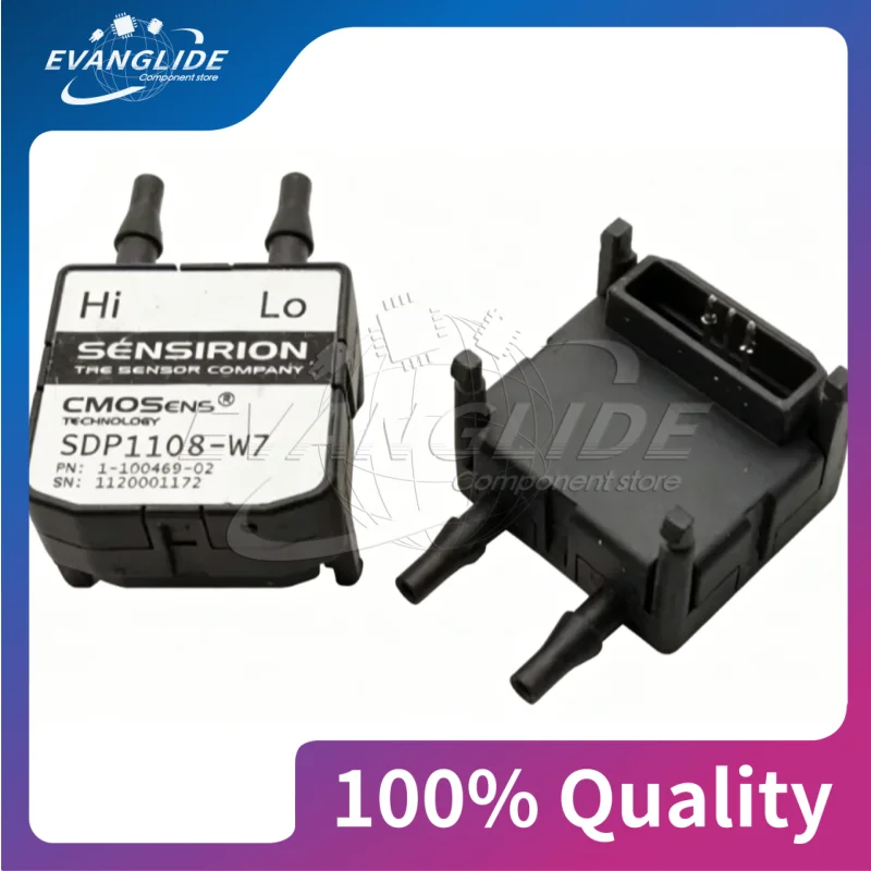 1 PCS SDP1108-W7 Bidirectional flow differential pressure sensor, pressure sensor Digital differential pressure sensor