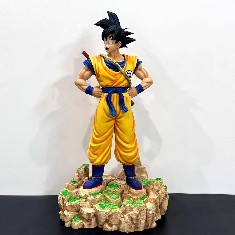

Фигурка JT Dragon Ball 67CM Super Saiyan Son Goku, аниме-статуэтка, украшение для рабочего стола, коллекционная модель, подарок на день рождения для любителей аниме