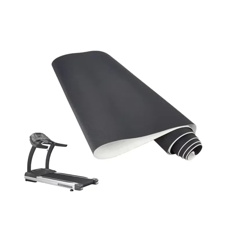 Endless Ribbed PVC Treadmill Running Belt, Wax‑Free Replacement Belt for Commercial Gym Treadmill