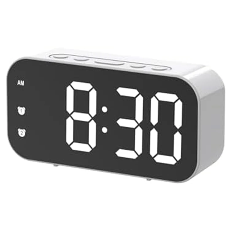 

Alarm Clock, Digital Alarm Clock, Dimmable For The Bedroom, Plug-In Alarm Clock