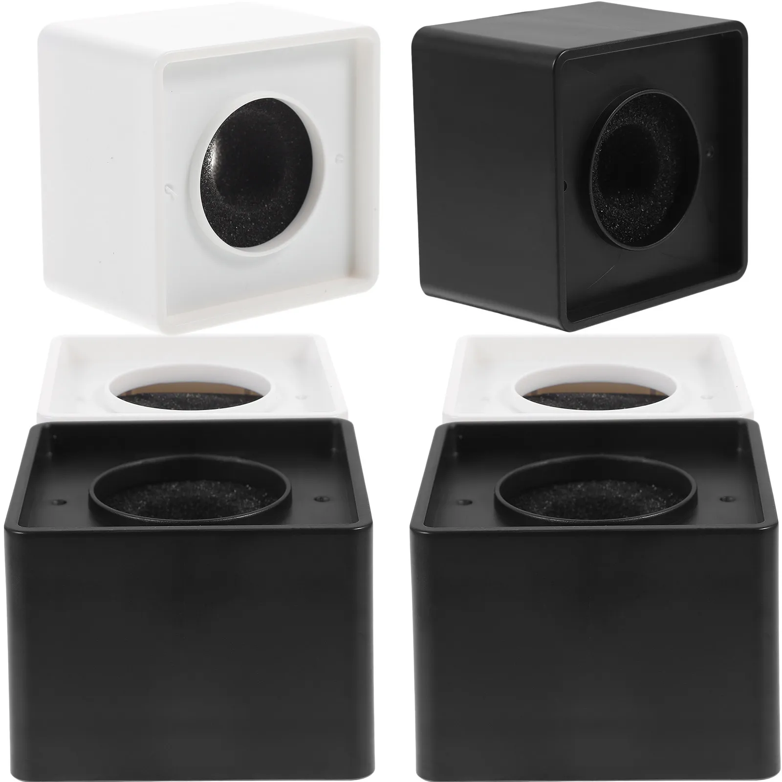 

Набор из 6 изолирующих флагов-кубиков для микрофонов, беспроводных микрофонных флагов-станций, чехлов для микрофонов для интервью и логотипов